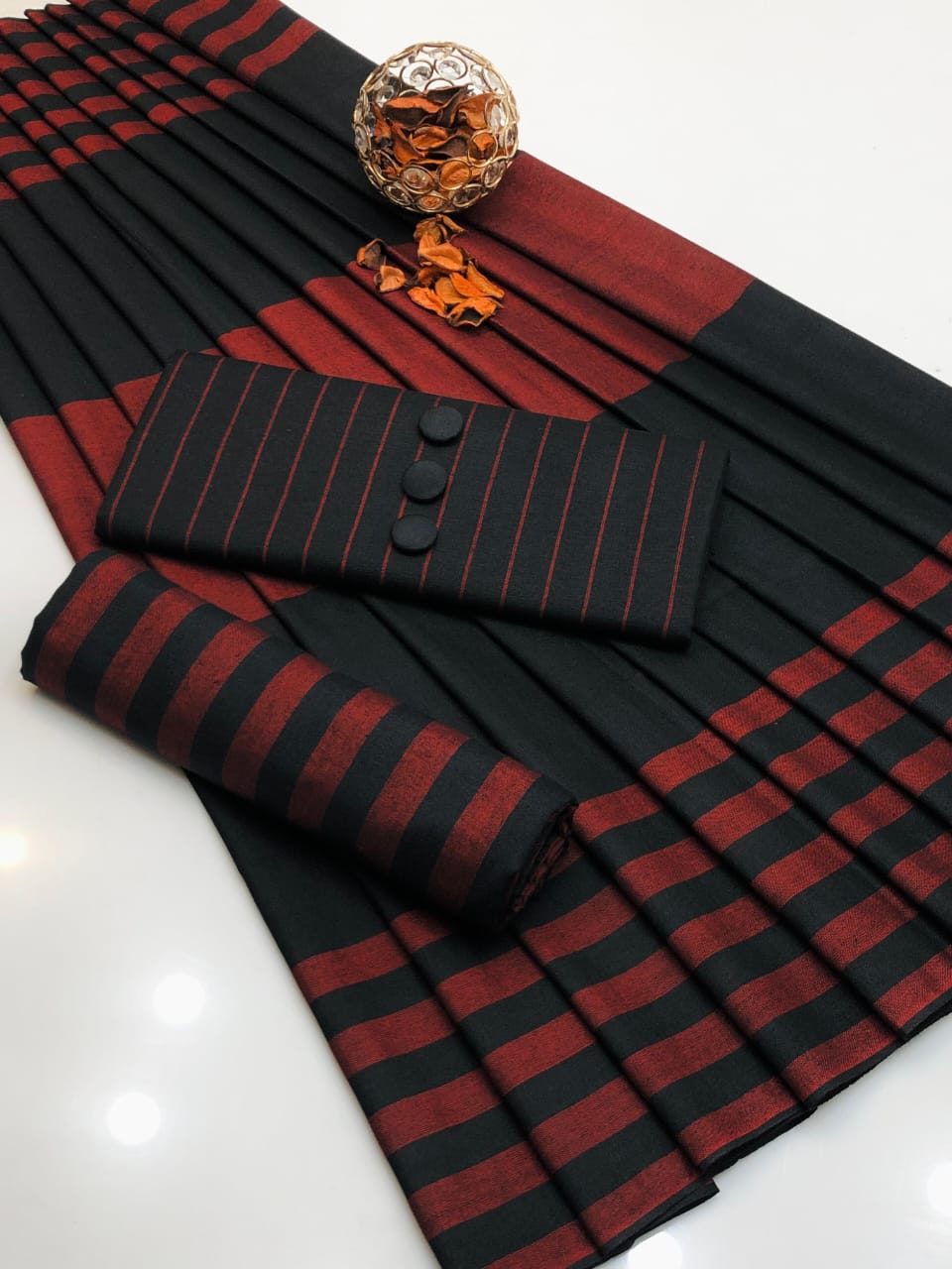 3pc Multani Susi Khaadi (Red)